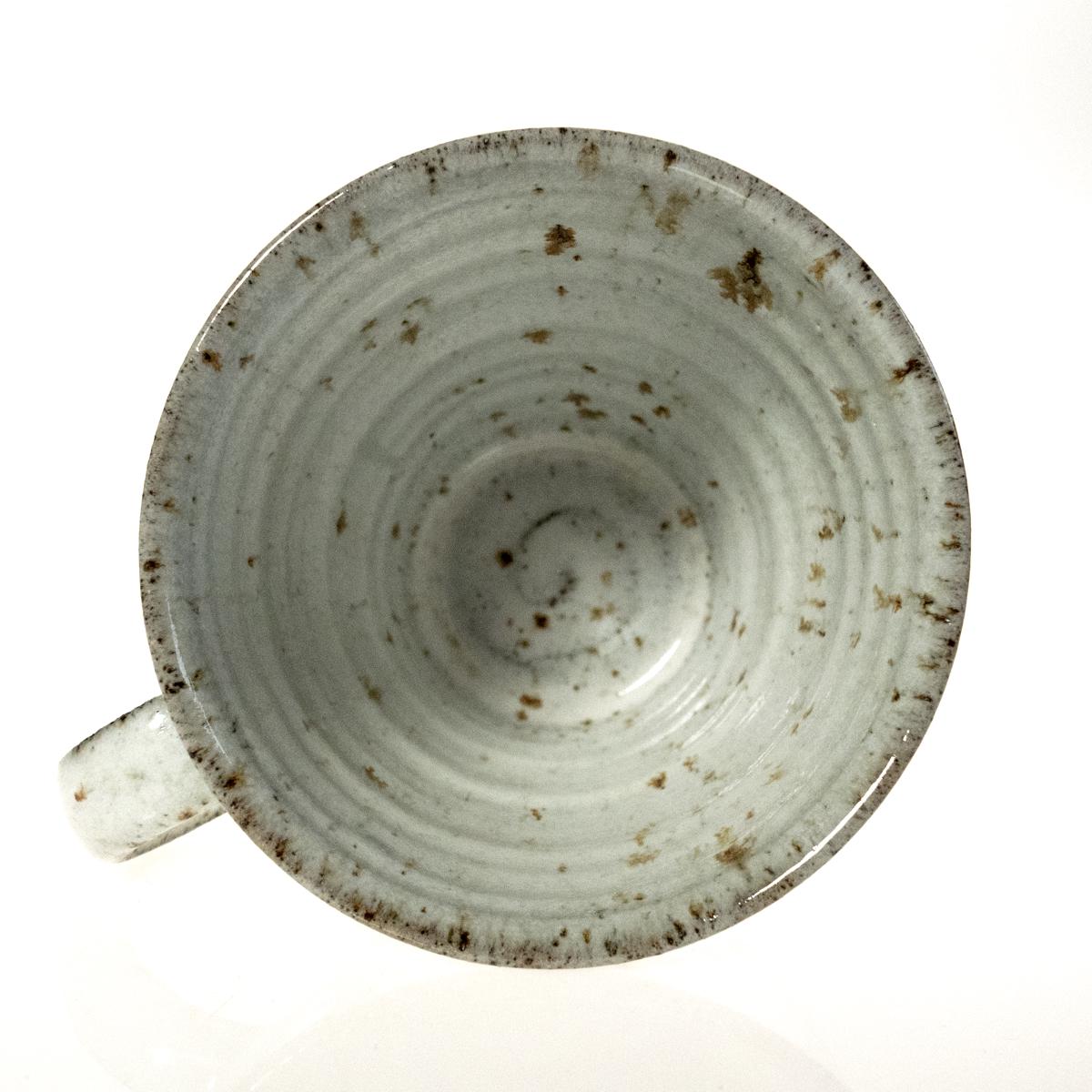 white mug top
