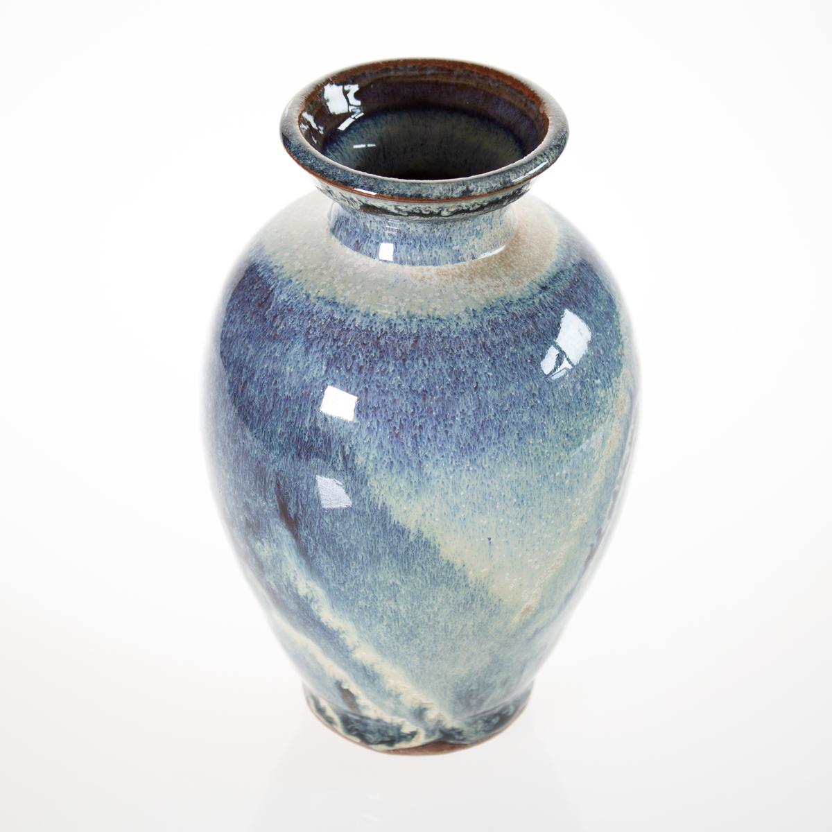 indigo vase