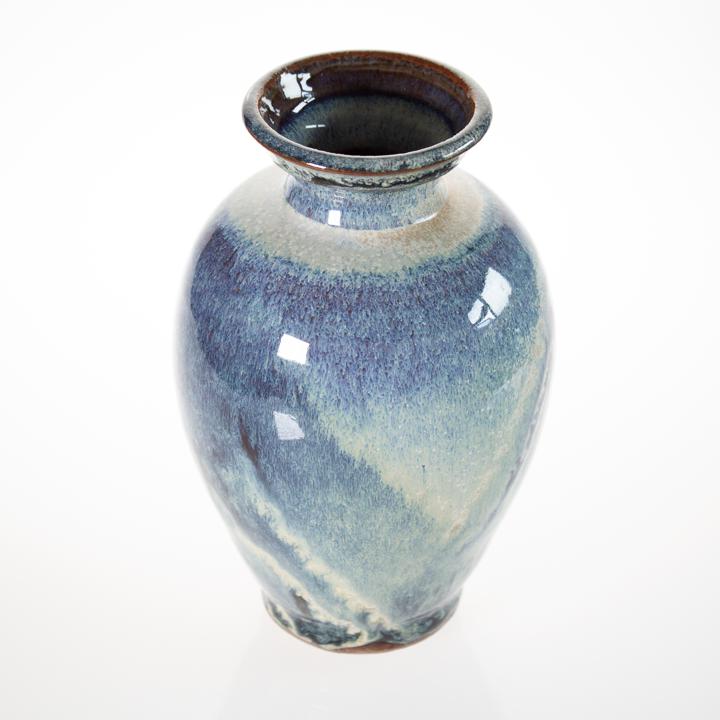 indigo vase