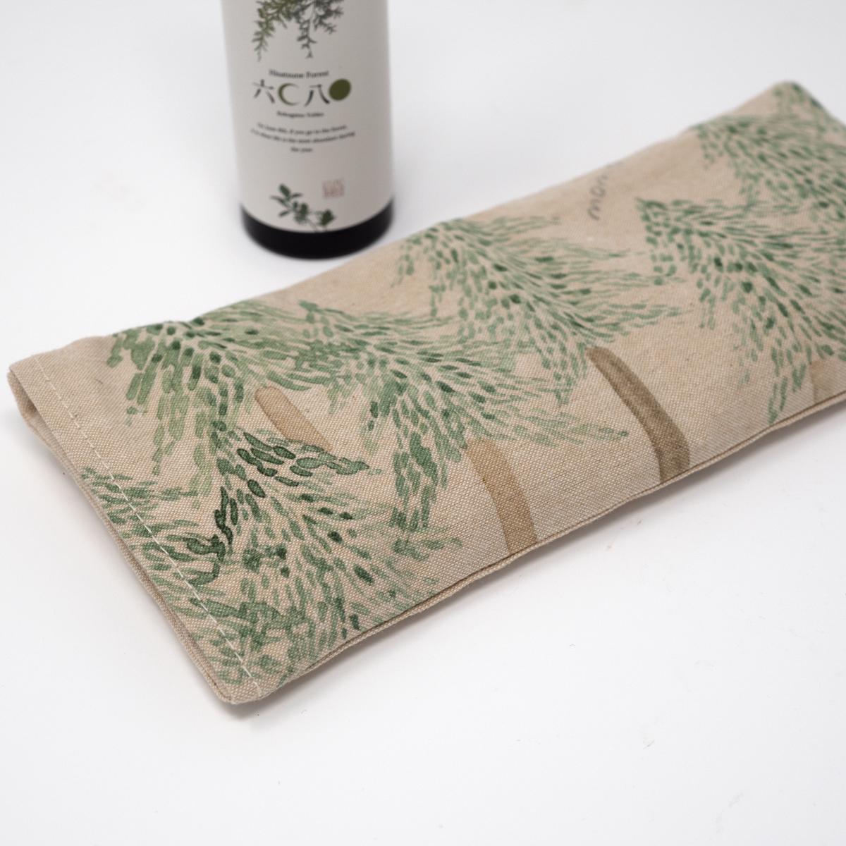 green eye pillow
