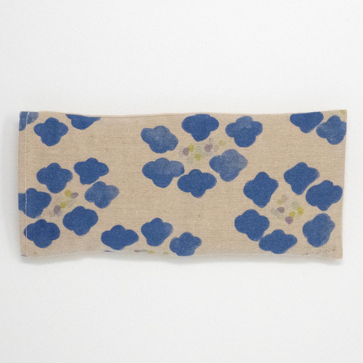 blue eye pillow flat