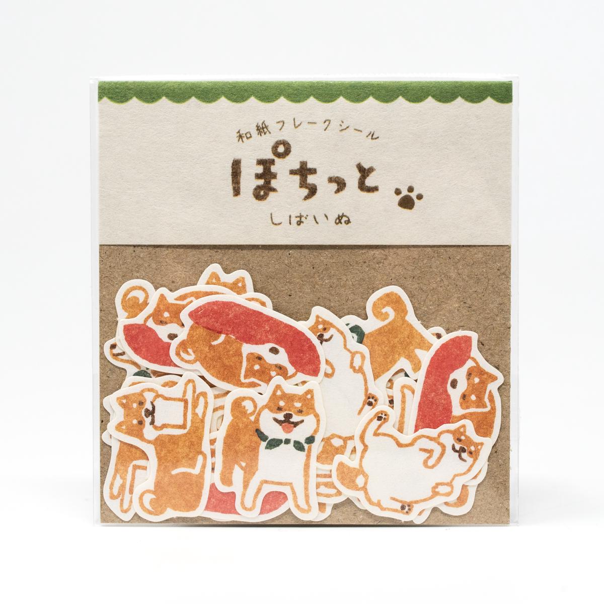 general assorted shiba stickers
