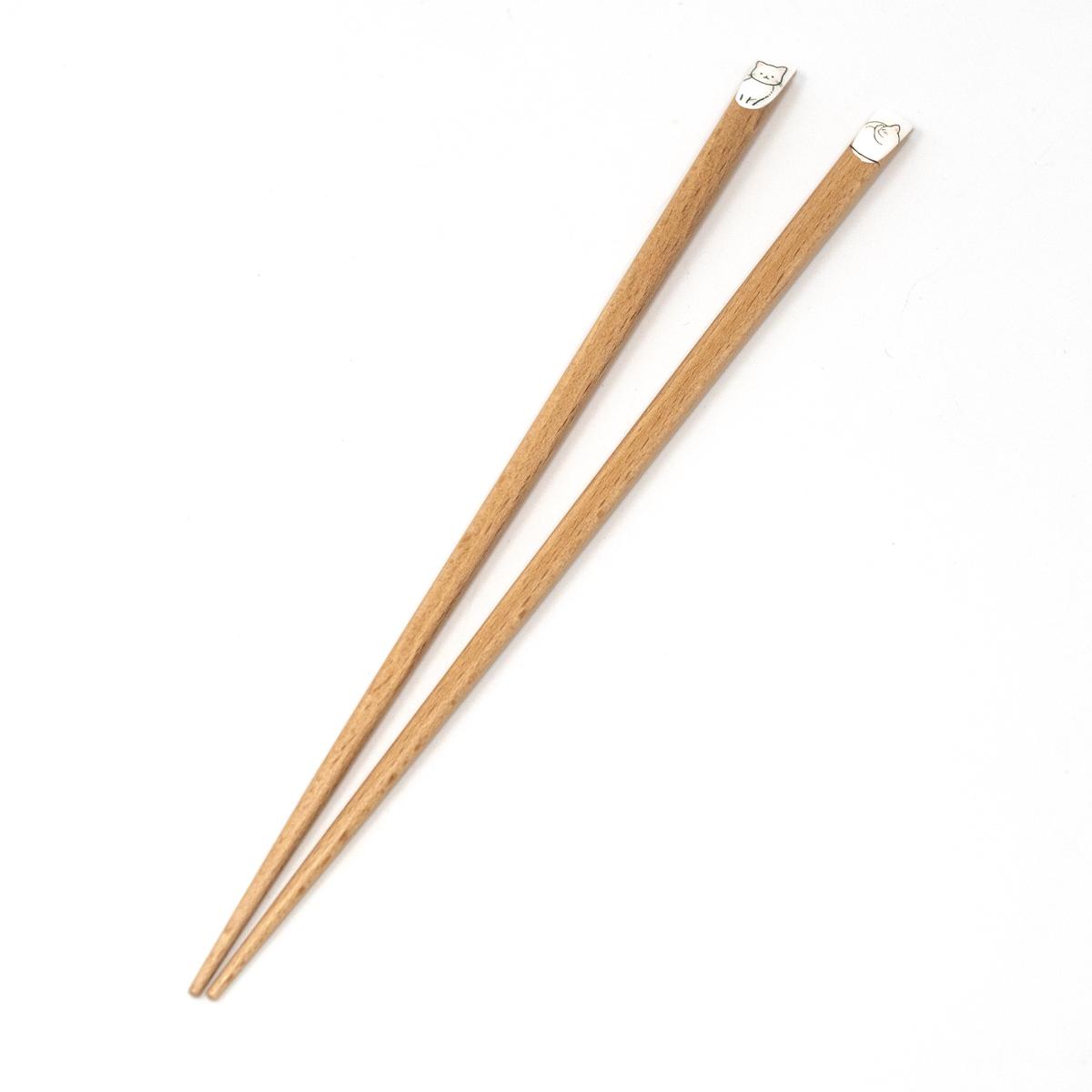 general cat chopsticks white
