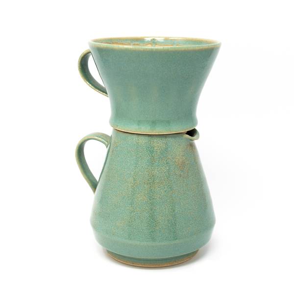 Image of Celadon Pourover and Dripper Set