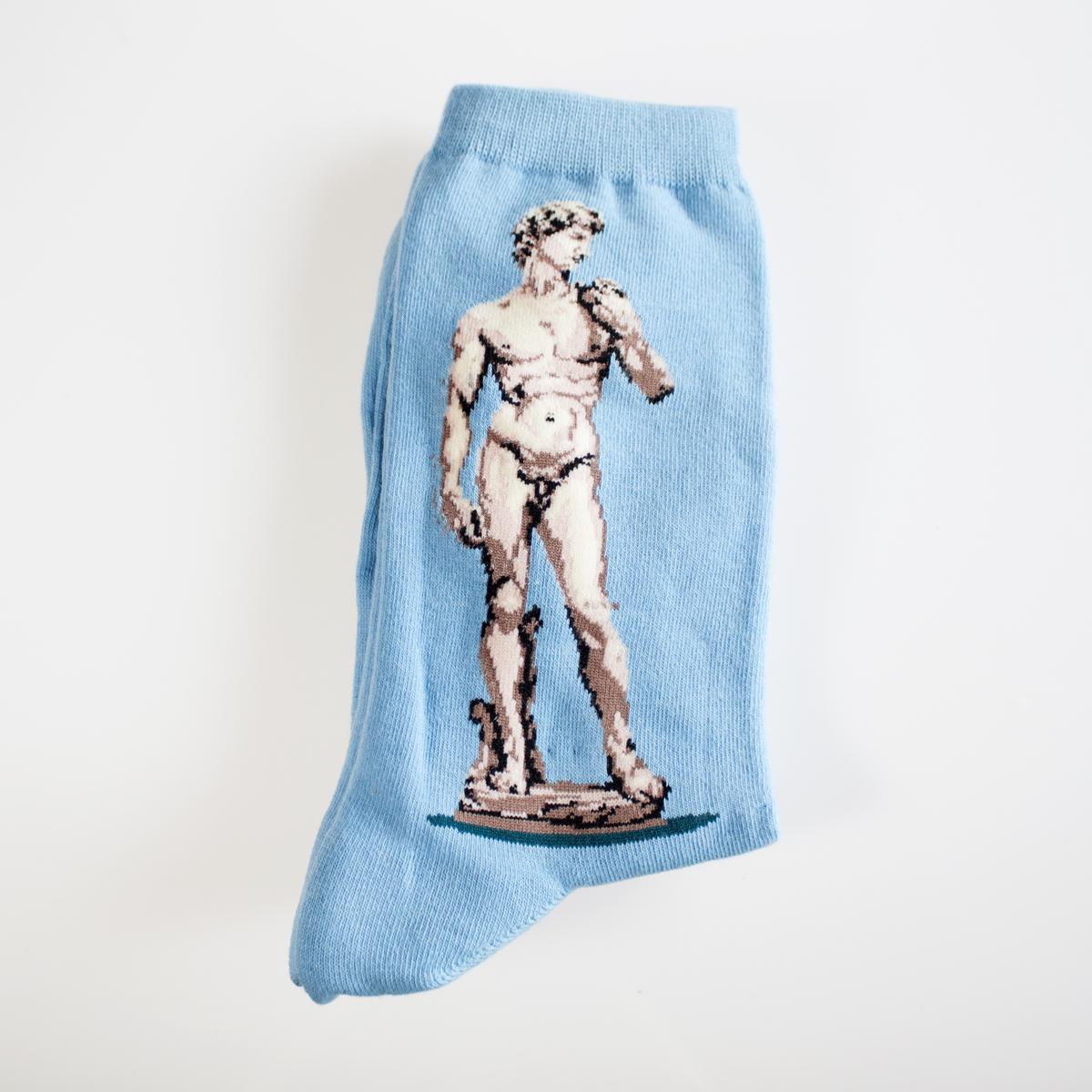 blue socks