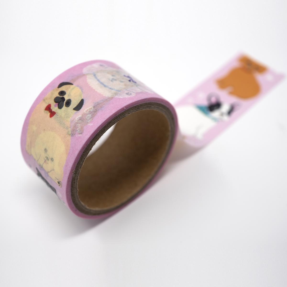 dog tape angle unrolled