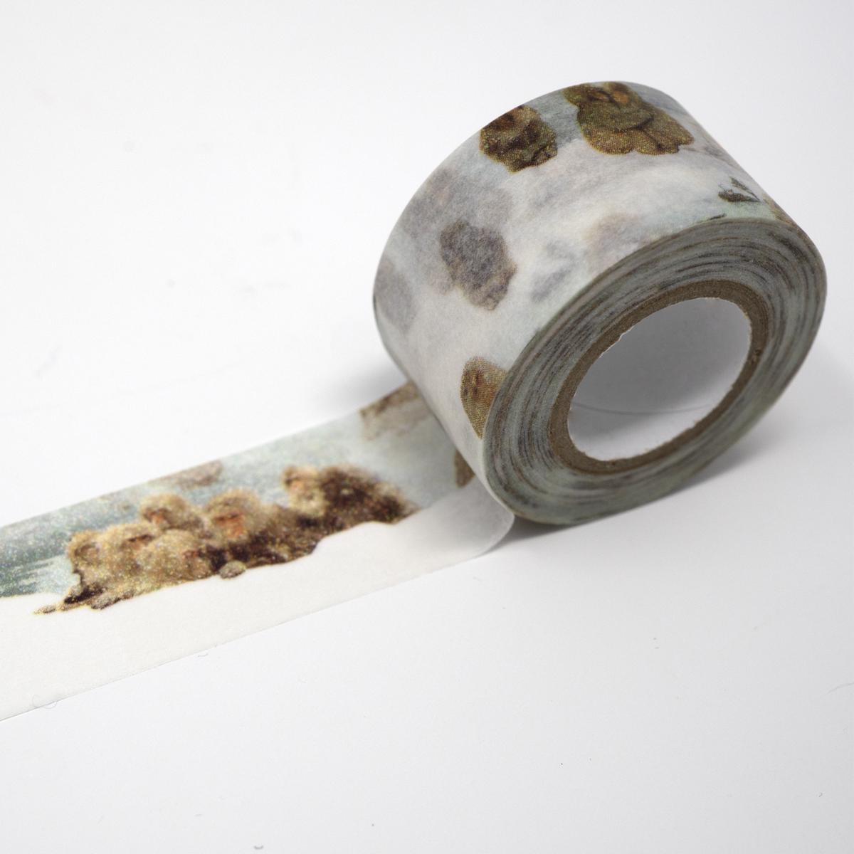 monkey tape closeup
