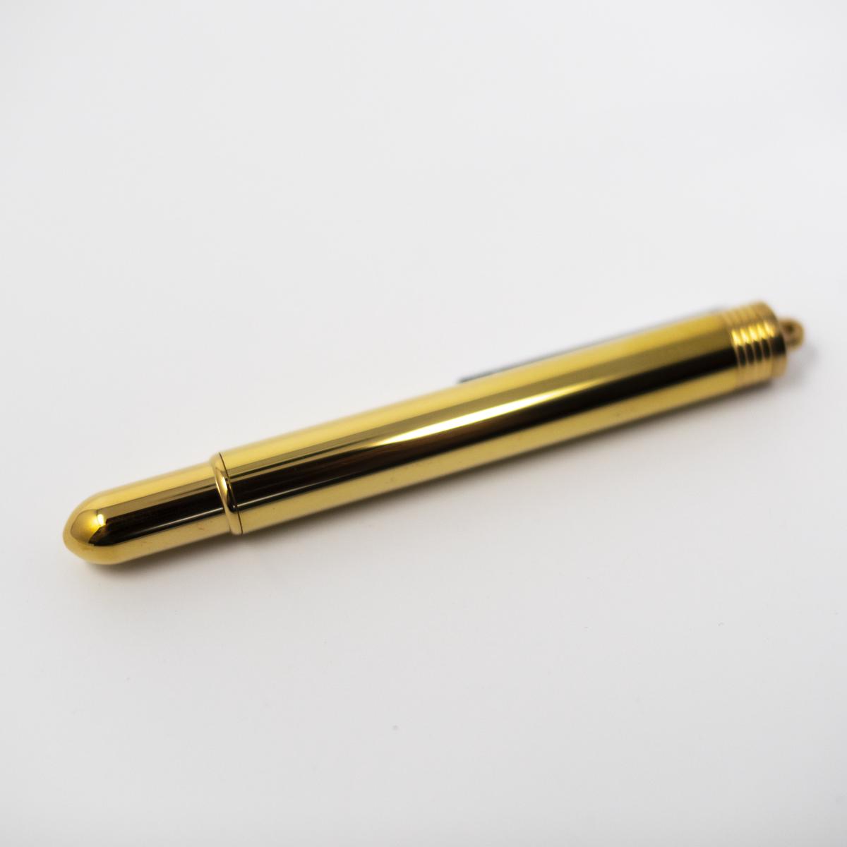 notable midori brass pen side angle
