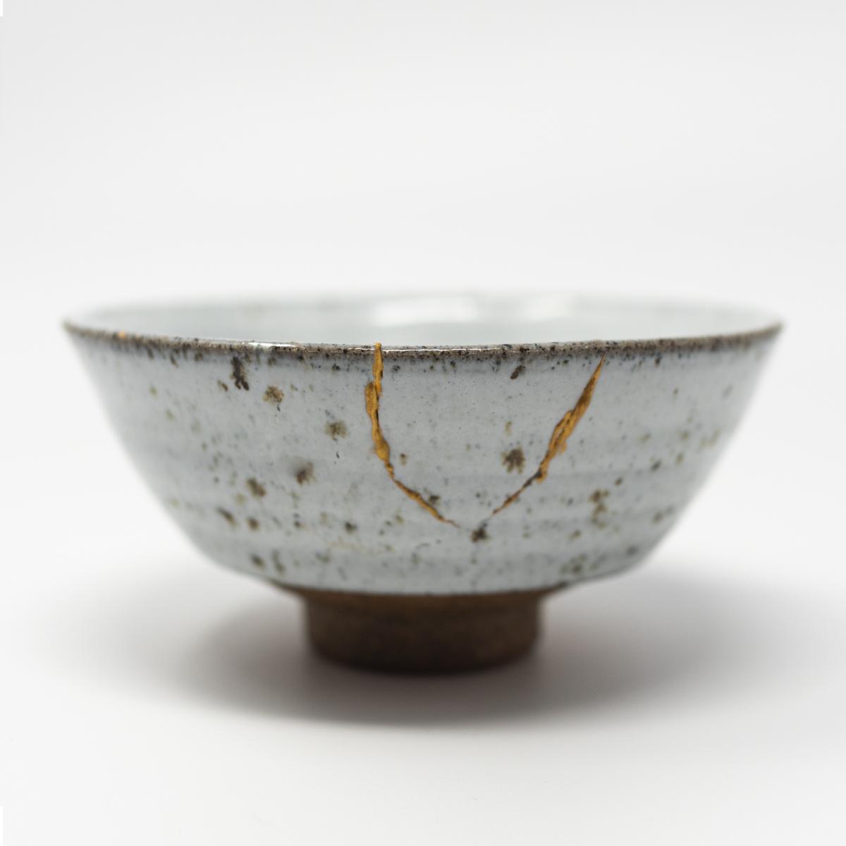 sandy leaf farm kintsugi bowl side