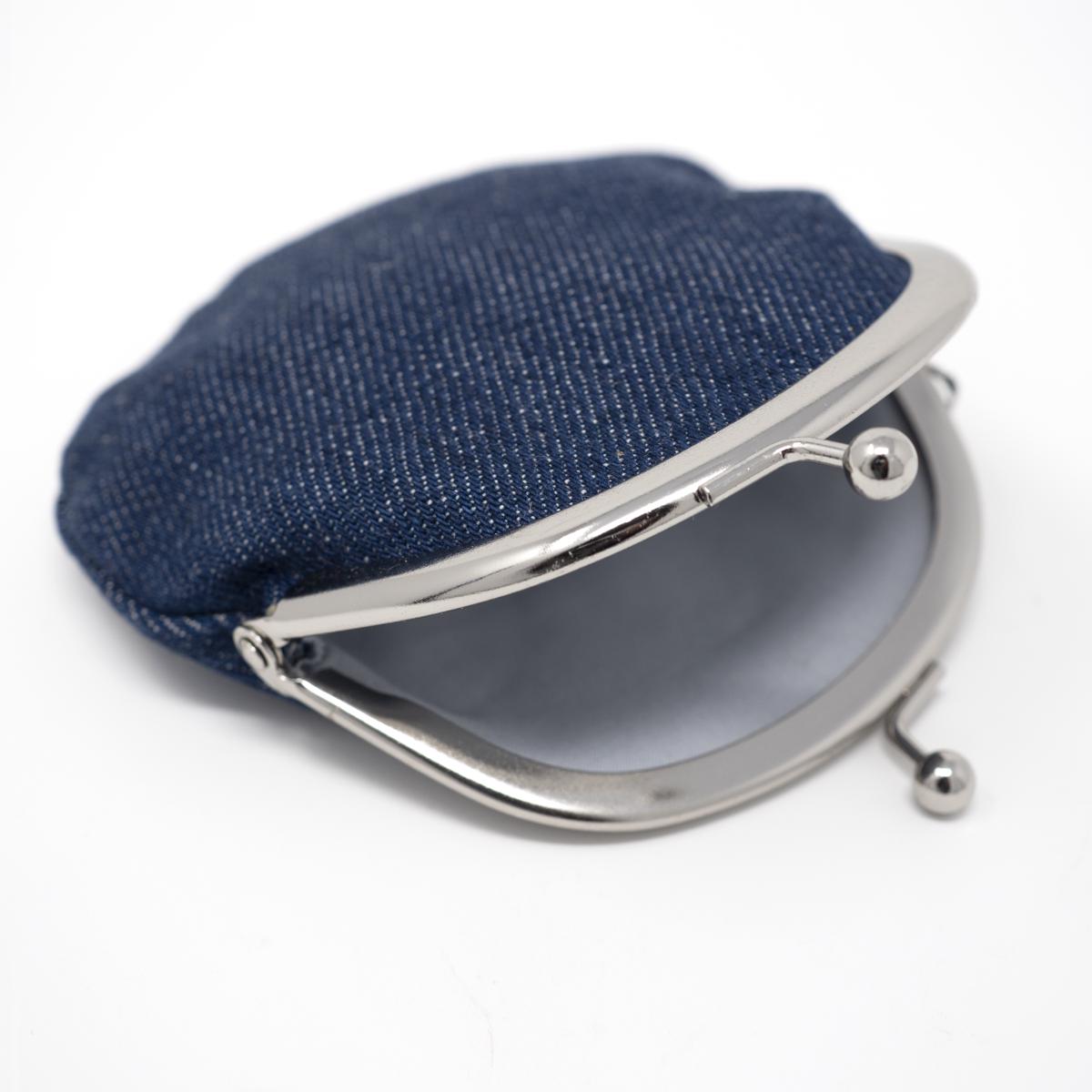 plain small purse angle open