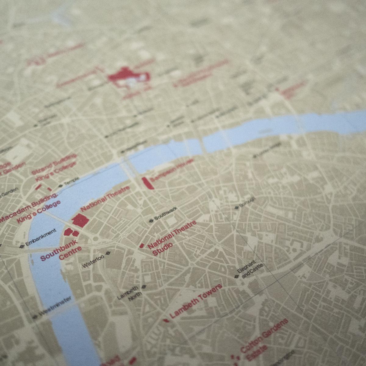 brutalist map closeup