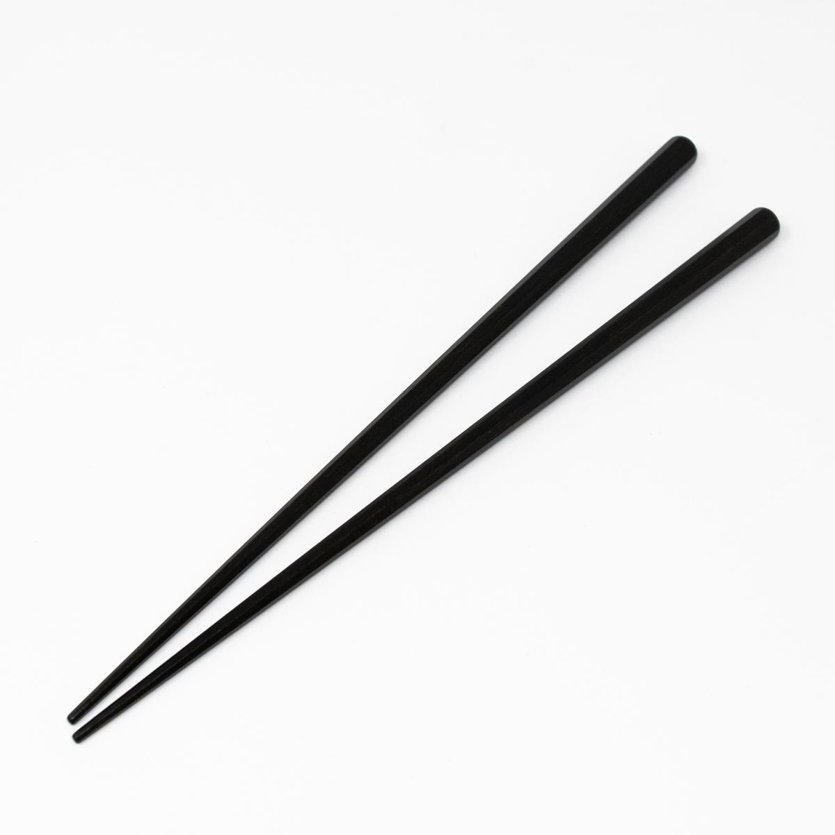 fuji black chopsticks open angle