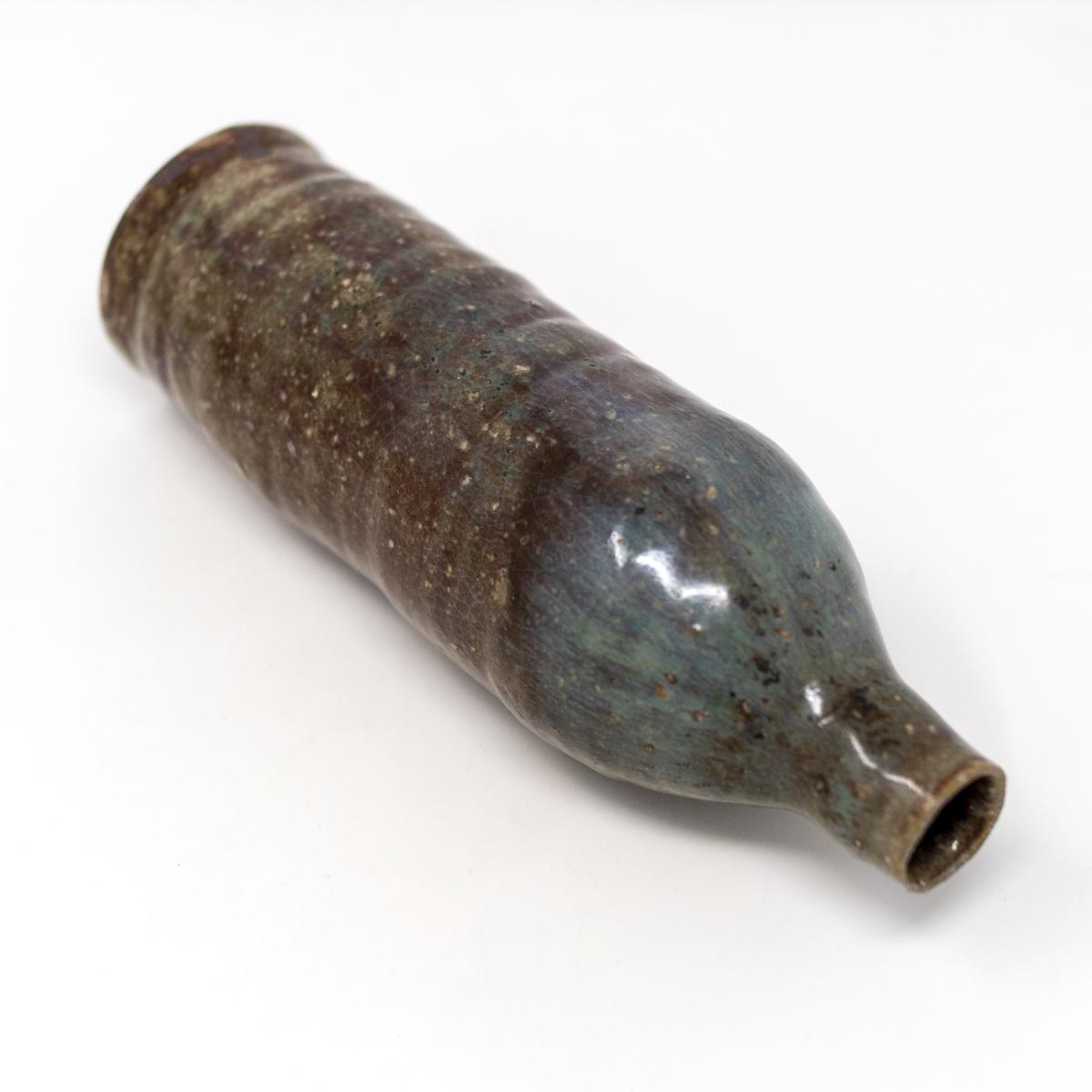 isao tall purple vase side
