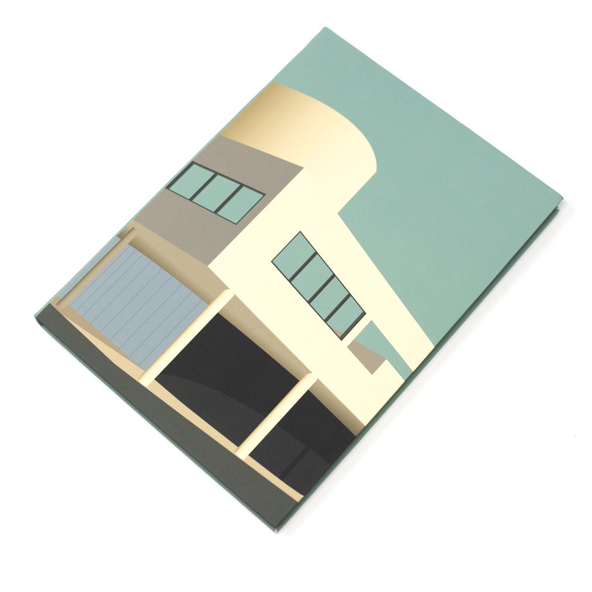 building notebook top angle