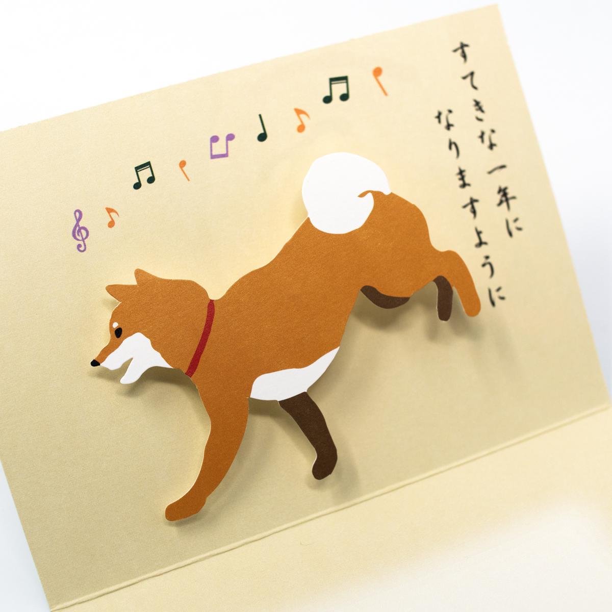 active corporation dog happy birthday inside closeup