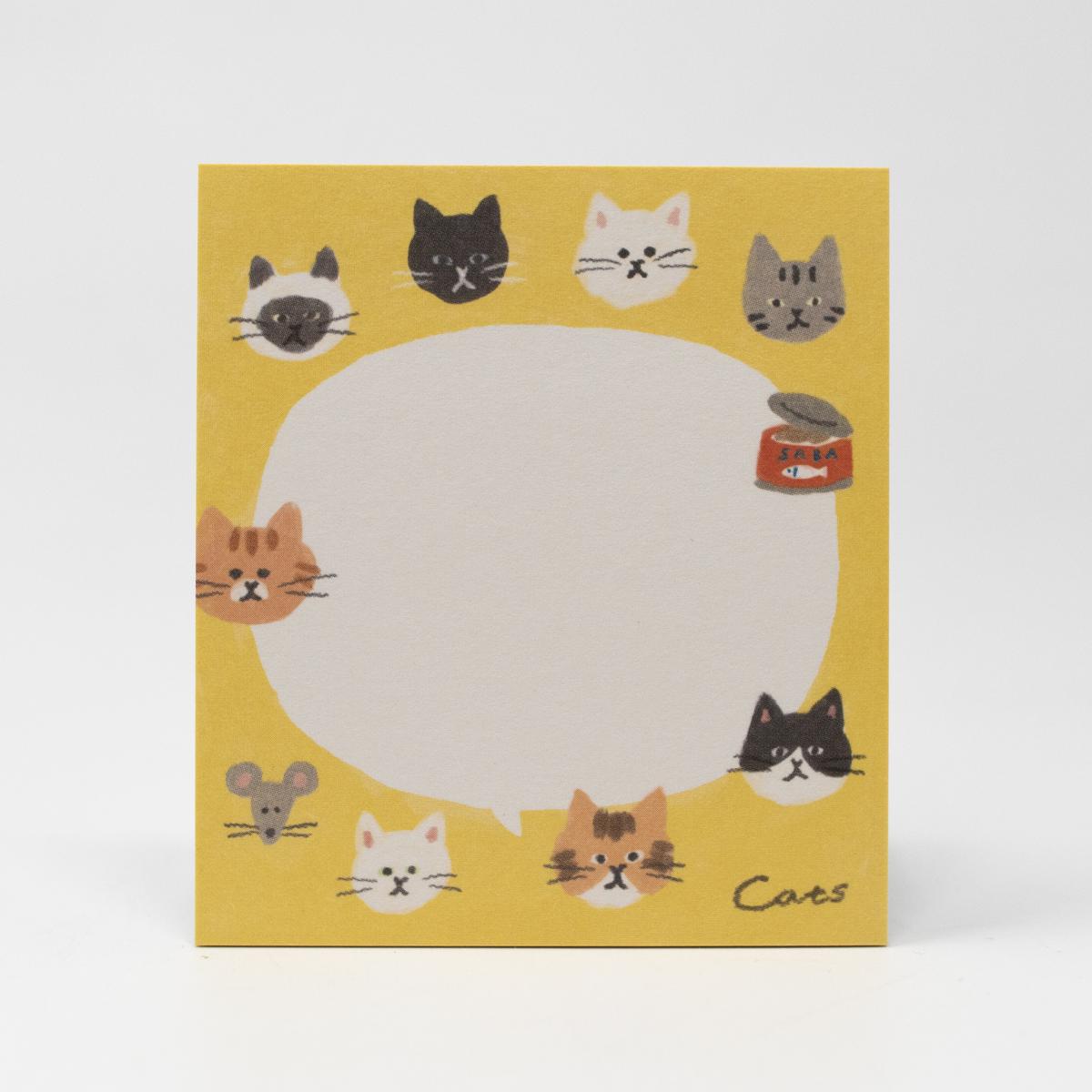furukwashico cat notepad