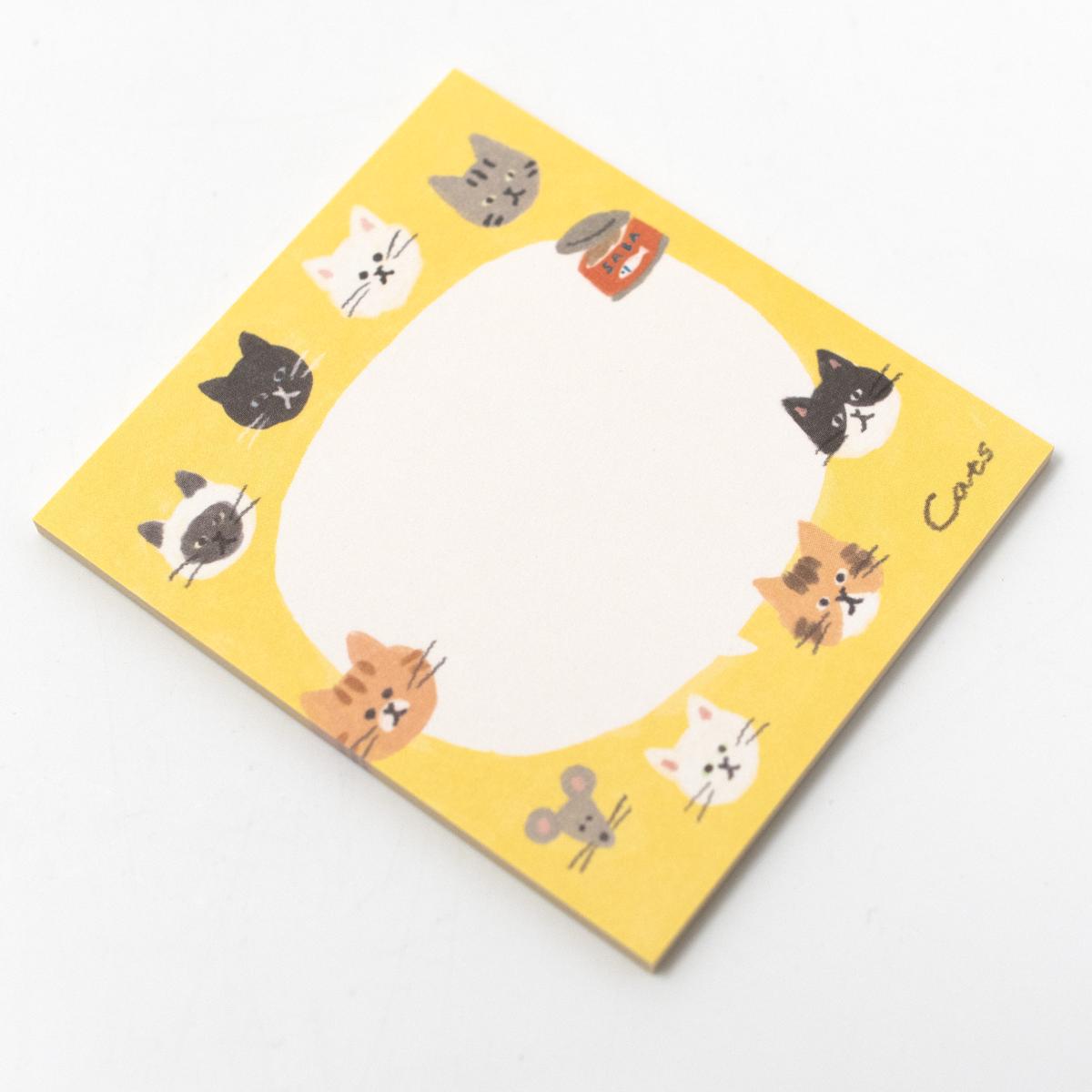 furukwashico cat notepad angle