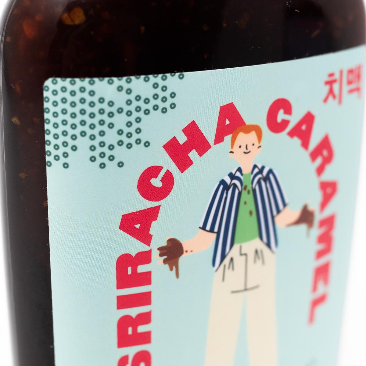 chimac sriracha caramel closeup