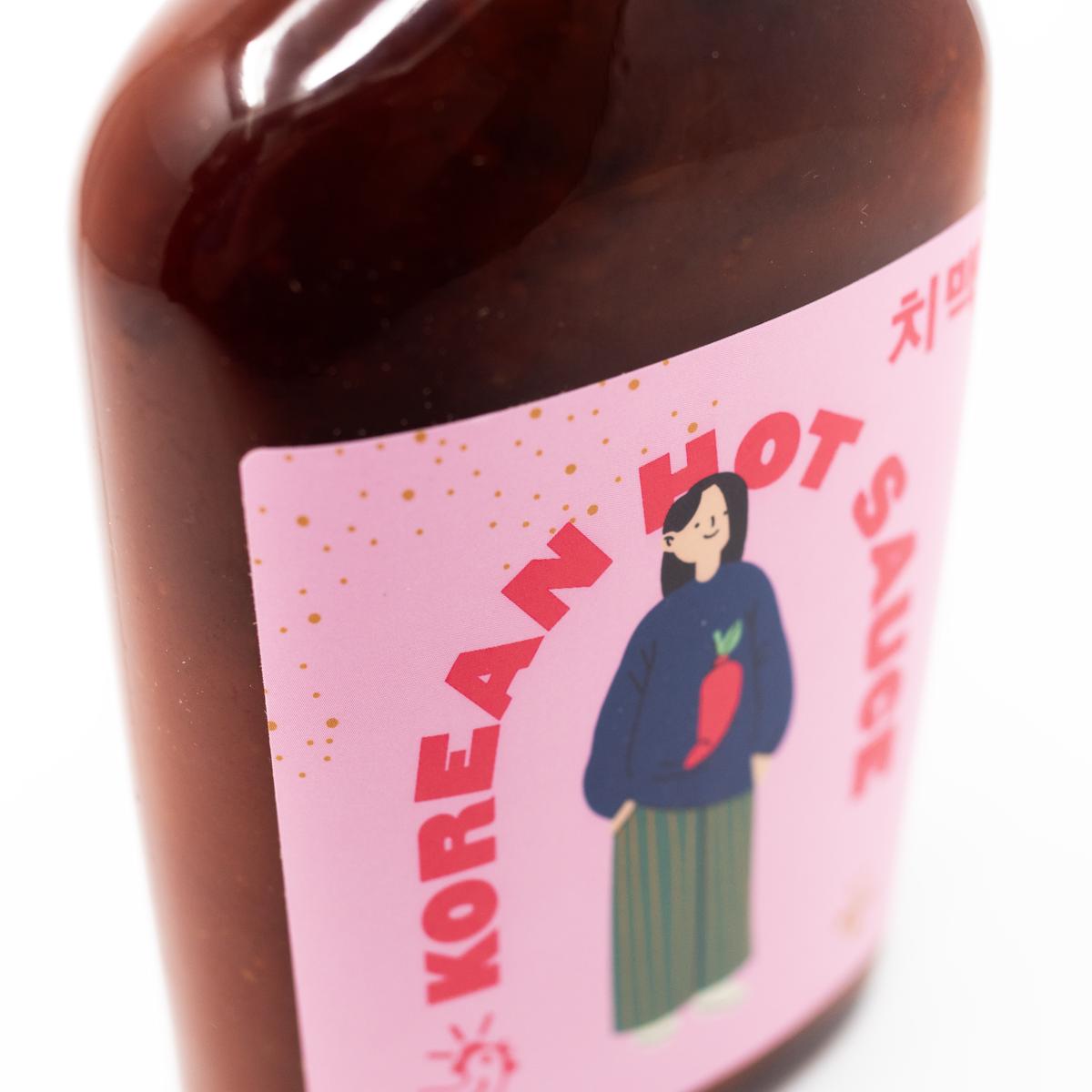 chimac korean hot sauce top angle