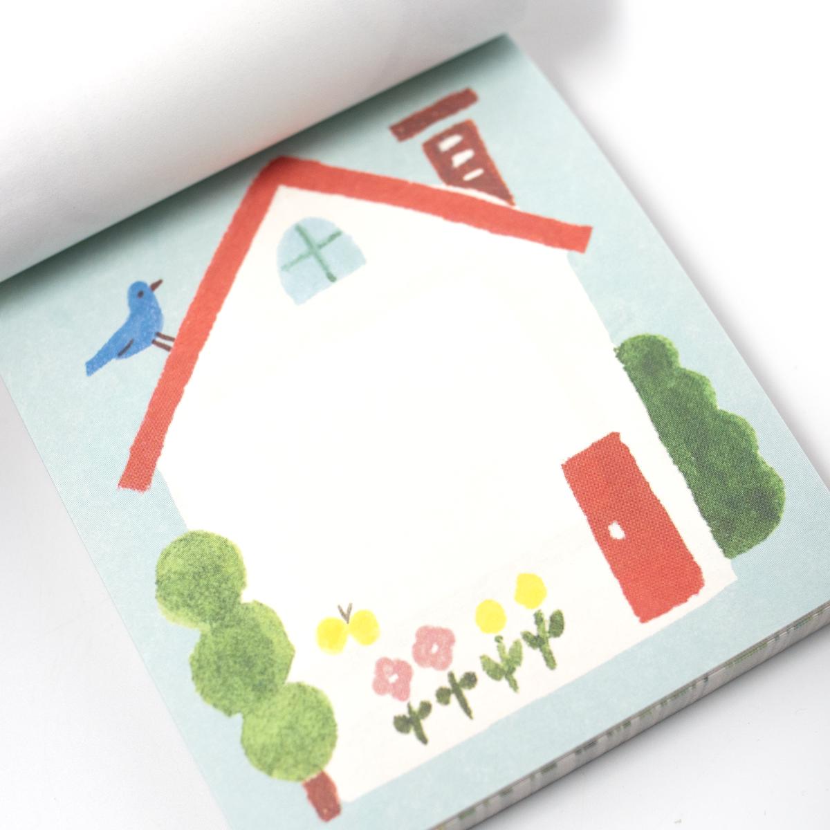 furukwashico cat tv notebook angle bird on roof