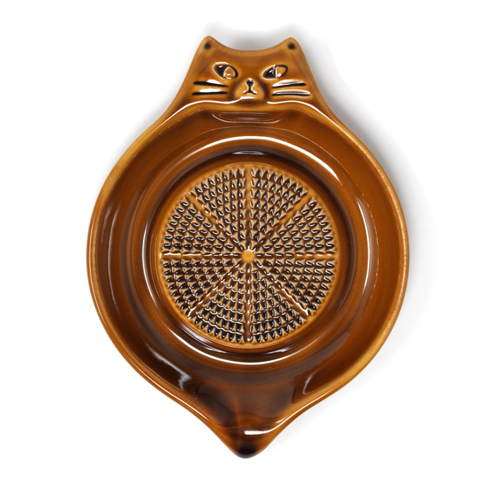 Kitaro Ceramic Oroshiki Grater: Brown
